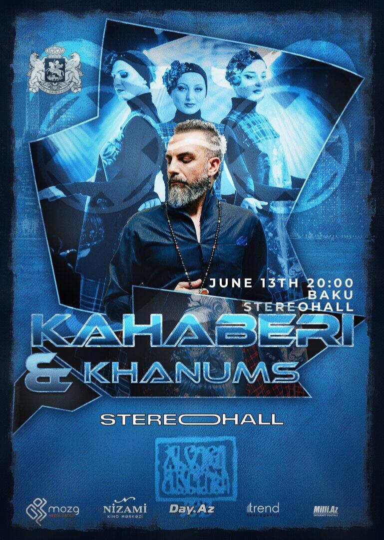 Kaxaber Tiskaridze və “Kaxaberi və Xanımlar” musiqi qrupu Nizami Kino Mərkəzində möhtəşəm konsert proqramı ilə çıxış edəcək  VİDEO