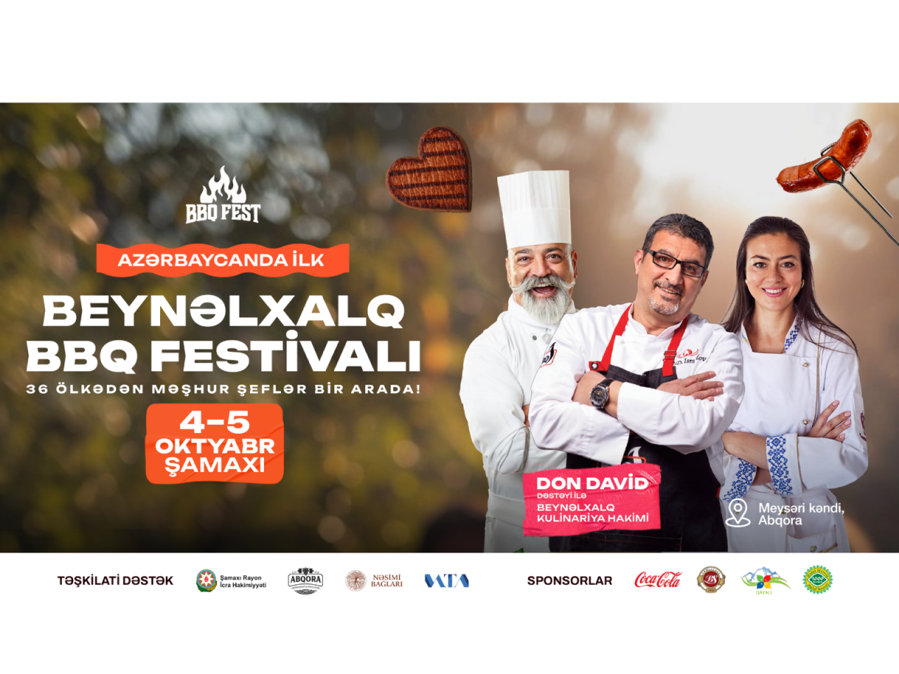 Beynəlxalq Barbek&uuml; Festivalı ilk dəfə Şamaxıda