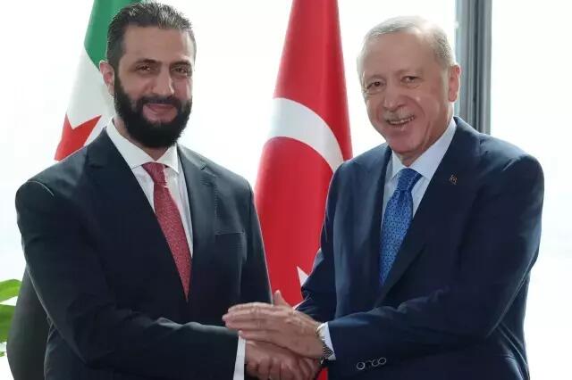 Ərdoğan ABŞdə Şara ilə görüşdü