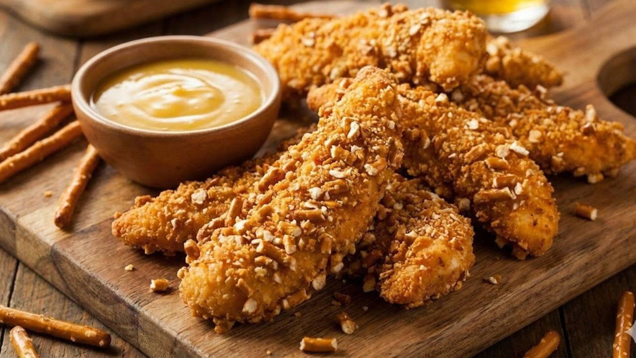 Suxarını bir kənara qoyun  duzlu &ccedil;ubuq krakerli xırtıldayan toyuq resepti