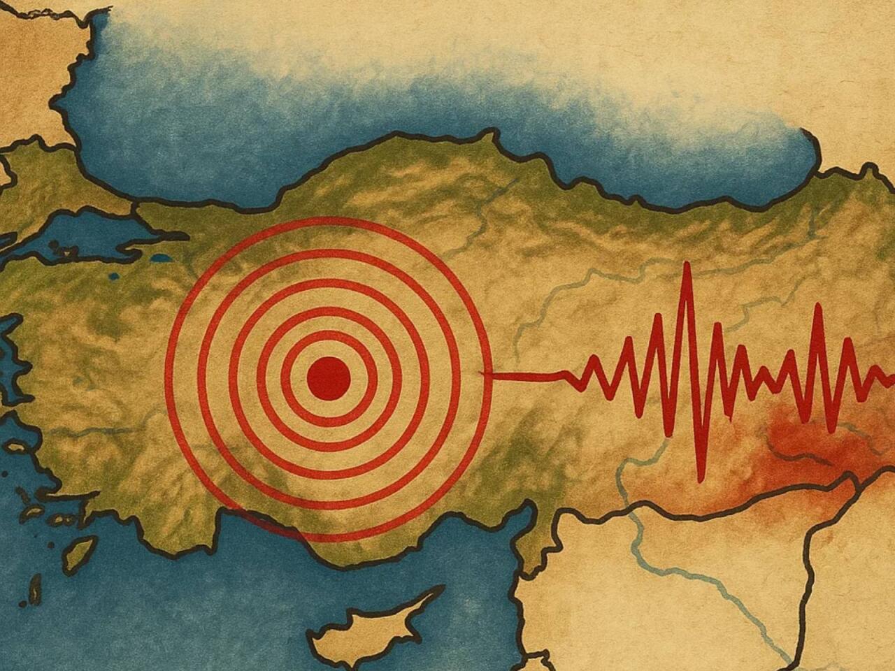 T&uuml;rkiyədə g&uuml;cl&uuml; zəlzələ oldu