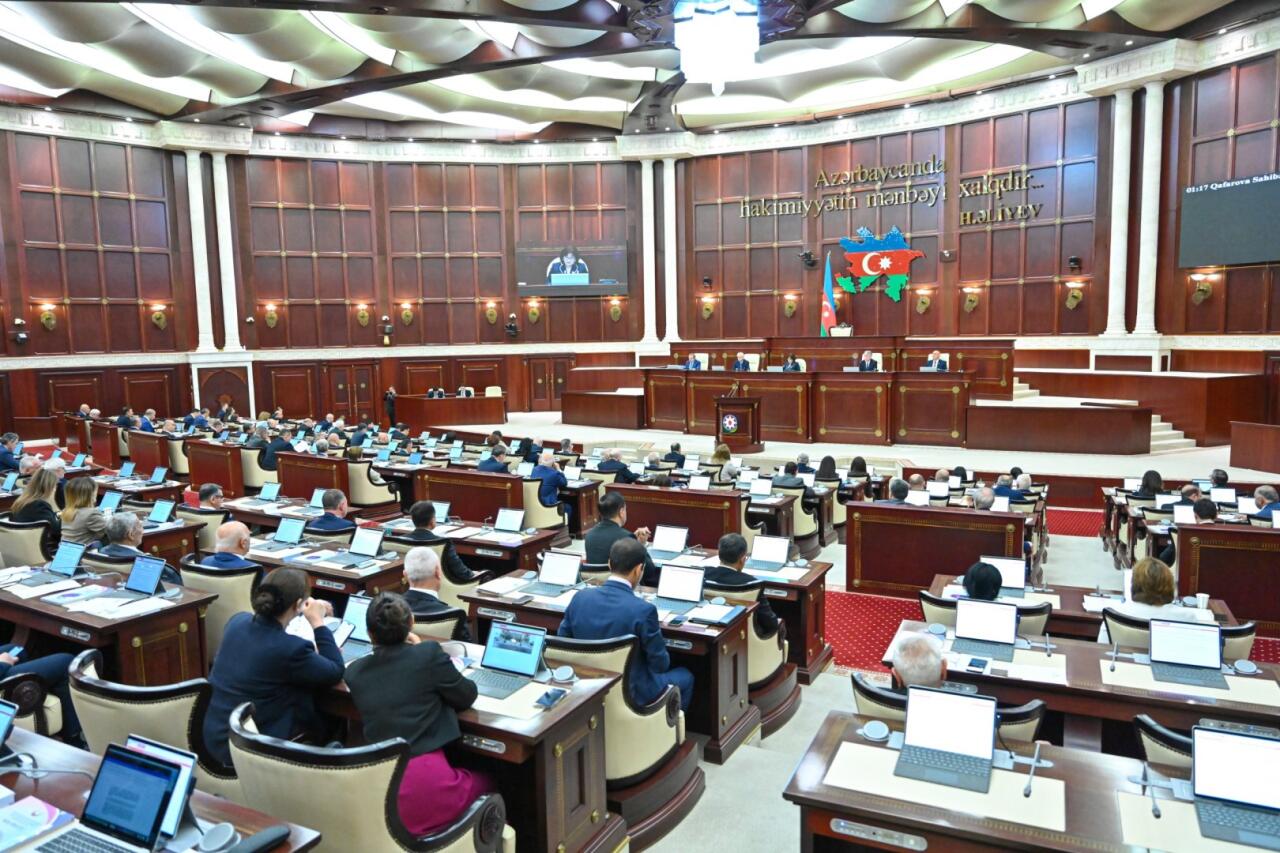 Milli Məclis Prezident və Birinci vitseprezidentə təbrik məktubu &uuml;nvanlayıb