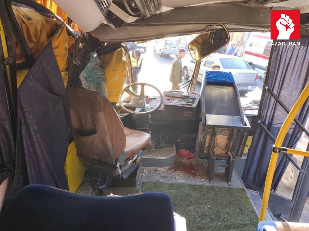 İranda iki avtobus toqquşdu  Xeyli sayda yaralı var 