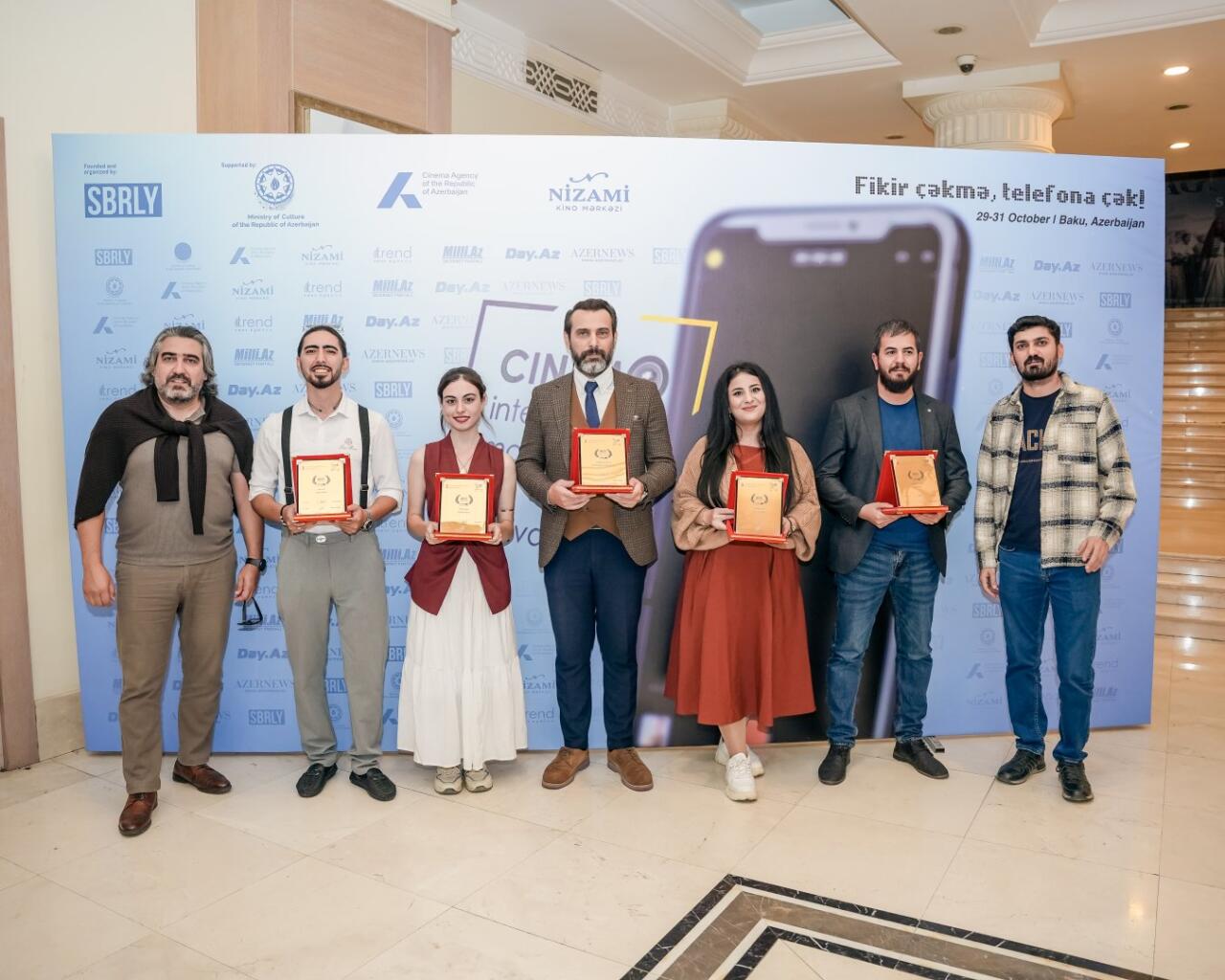 III CINEMO Beynəlxalq Mobil Film Festivalının Mükafatlandırma Mərasimi keçirildi  FOTO