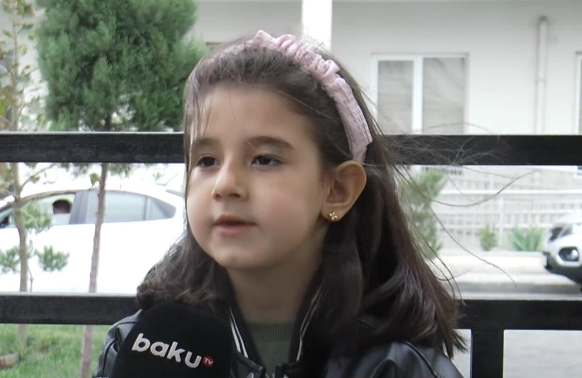 İlham Əliyevin əlindən tutduğu balaca Nilay: "Birlikdə maraqlı s&ouml;hbət etdik"