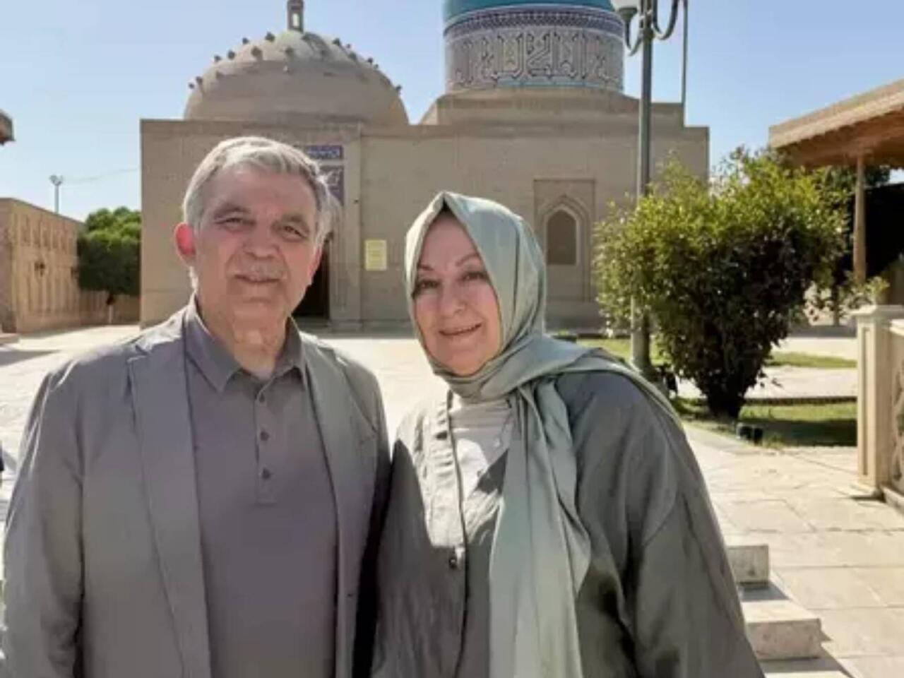 Abdullah Gül uzun müddət sonra görüntüləndi  FOTO
