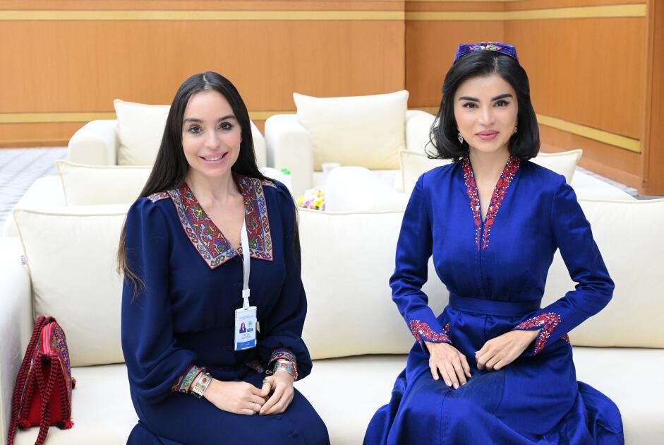 Leyla Əliyeva &Ouml;zbəkistan Respublikası Prezidenti Administrasiyasının rəhbəri ilə g&ouml;r&uuml;ş&uuml;b 