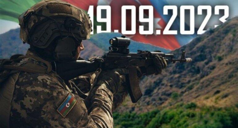 Xankəndidə bayraq, Qarabağda s&uuml;lh: 2023c&uuml; ilin tarixi əməliyyatı