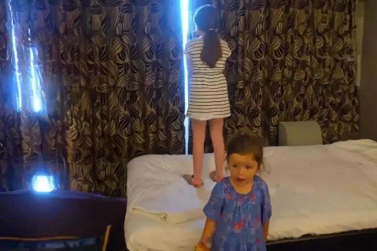 Otel pərdəsini açanda gördükləri mənzərə hamını mat qoydu