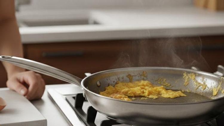 Tava niyə yapışır?   Şeflərin illərdir istifadə etdiyi sadə üsul açıqlandı