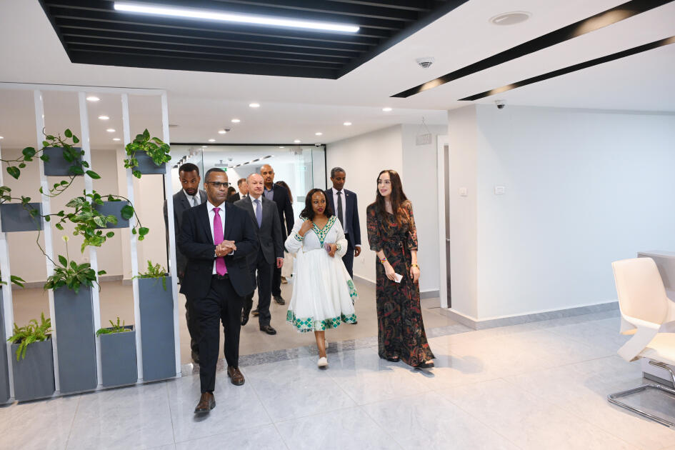 Leyla Əliyeva Efiopiyada &ldquo;MESOB&rdquo; d&ouml;vlət xidməti mərkəzində olub  FOTO