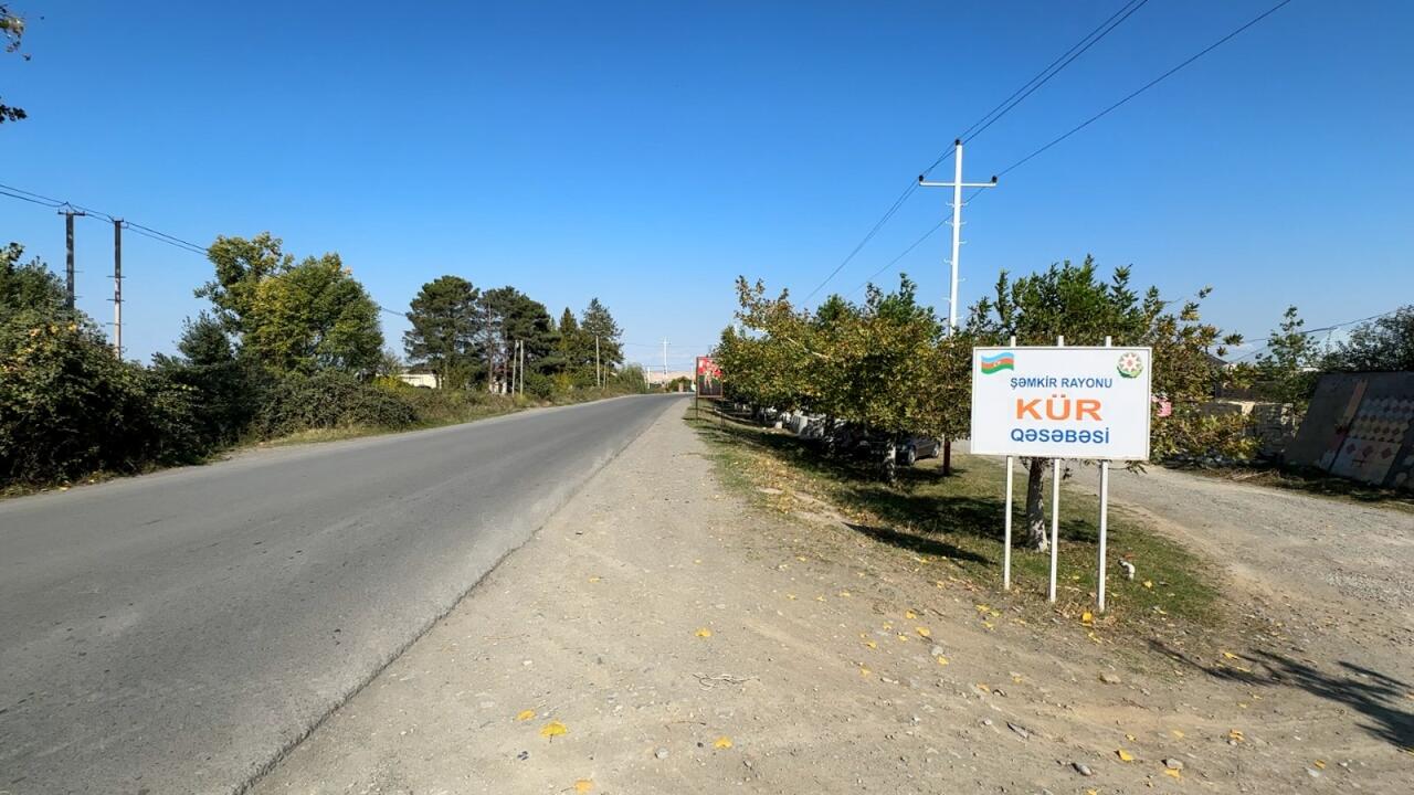 Şəmkirin Kür qəsəbəsi 50 ildir dəyişməz qalıb