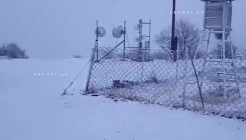 Nax&ccedil;ıvan 3 sm qar yağdı 