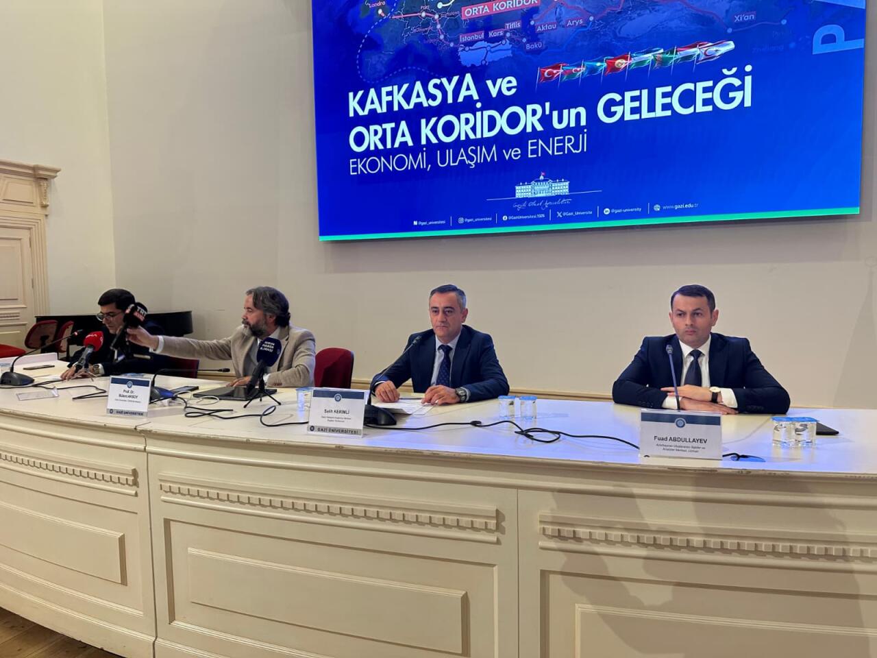 Ankarada &ldquo;Qafqaz və Orta Dəhlizin Gələcəyi&rdquo; paneli ke&ccedil;irilib 