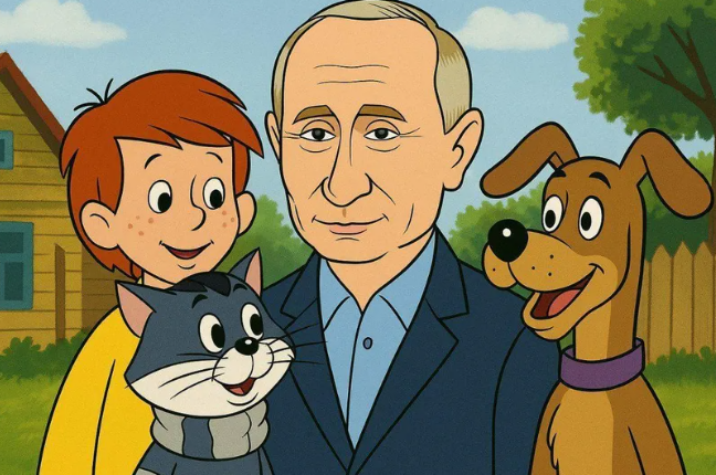 Putin cizgi filmi qəhrəmanı oldu 