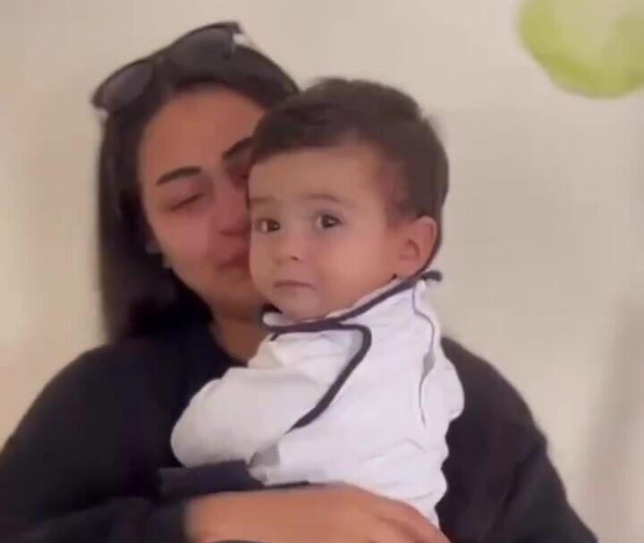 Narkotikdən əziyyət &ccedil;əkən ananın 1 yaşlı &ouml;vladı ilə g&ouml;r&uuml;ş&uuml; K&Ouml;VRƏLTDİ 