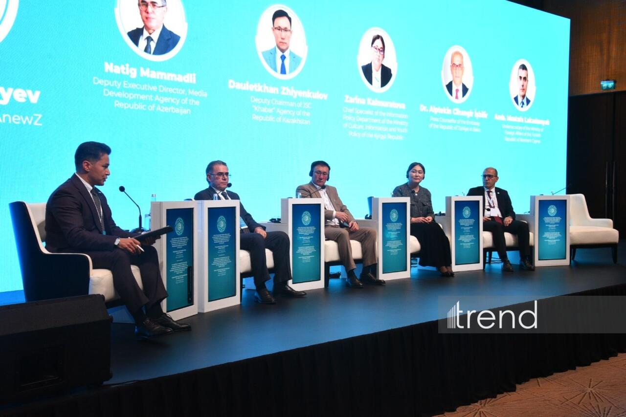 Bakıda T&uuml;rk D&ouml;vlətləri Təşkilatının Media Forumu ke&ccedil;irilir  FOTO