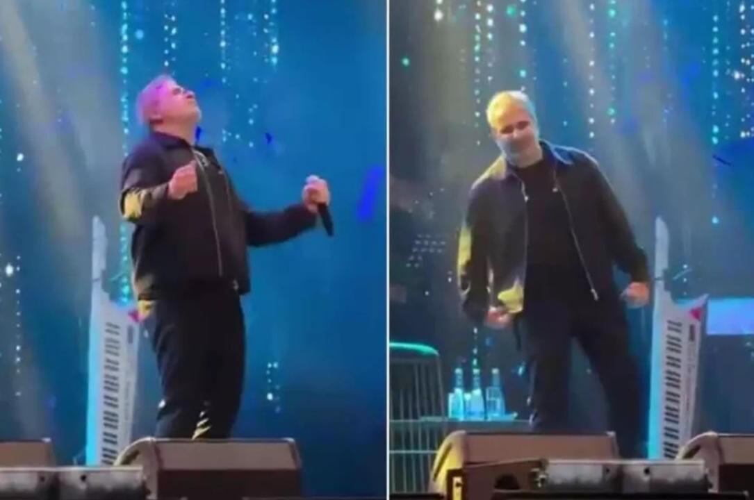 Əmrah Bakı konsertində ağladı