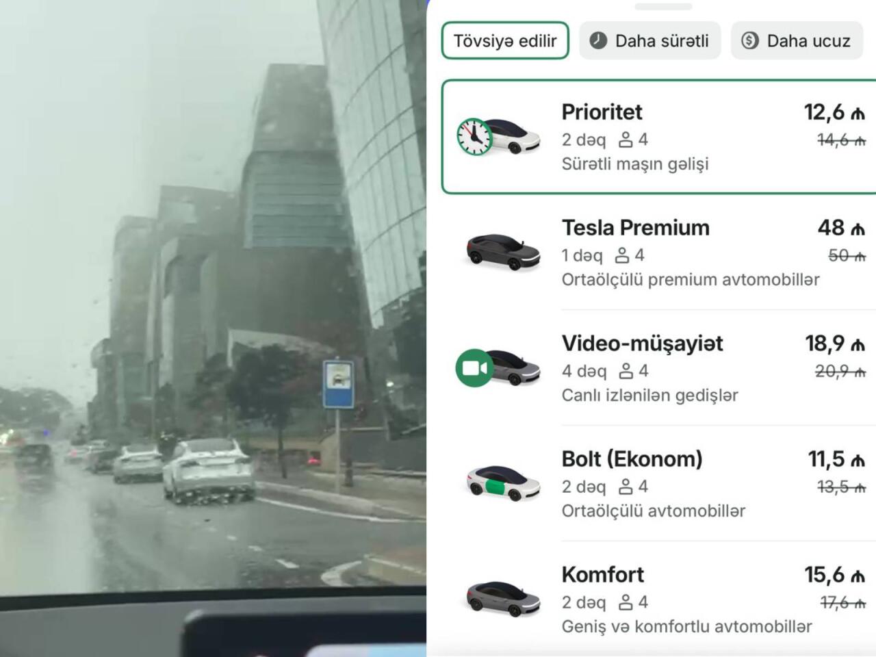 &ldquo;Bolt&rdquo; biznes taksiləri bloklayır &ndash; Aeroporta 50 manatlıq &ldquo;Tesla&rdquo; oyunu nədir?  ŞİKAYƏT