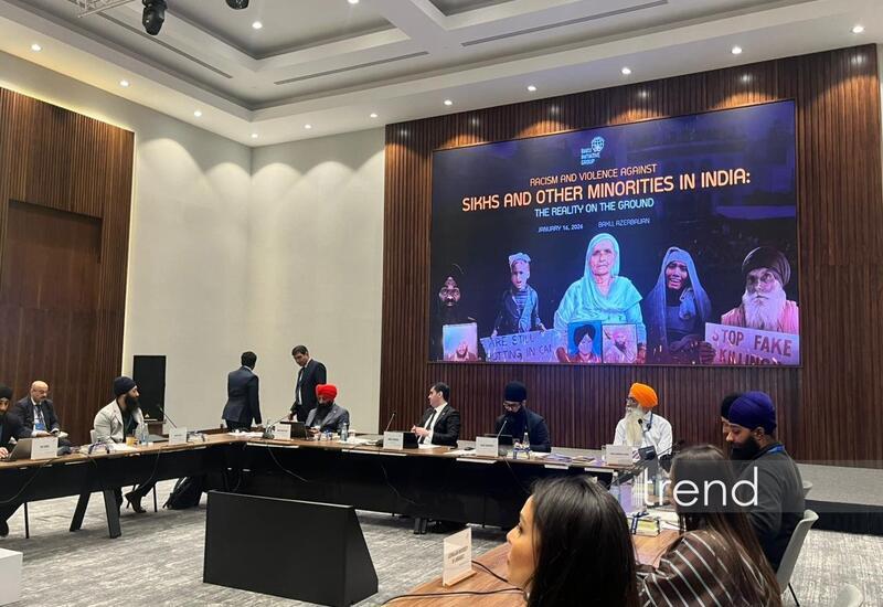 Bakıda Hindistanın etnik azlıqlara qarşı repressiv siyasətinə həsr edilən konfrans başlayıb 