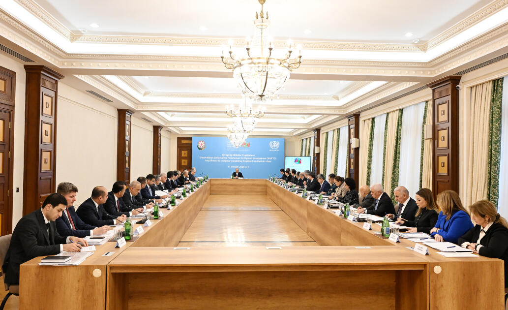 WUF13&uuml;n təşkili ilə əlaqədar yaradılmış Təşkilat Komitəsinin n&ouml;vbəti iclası ke&ccedil;irilib 