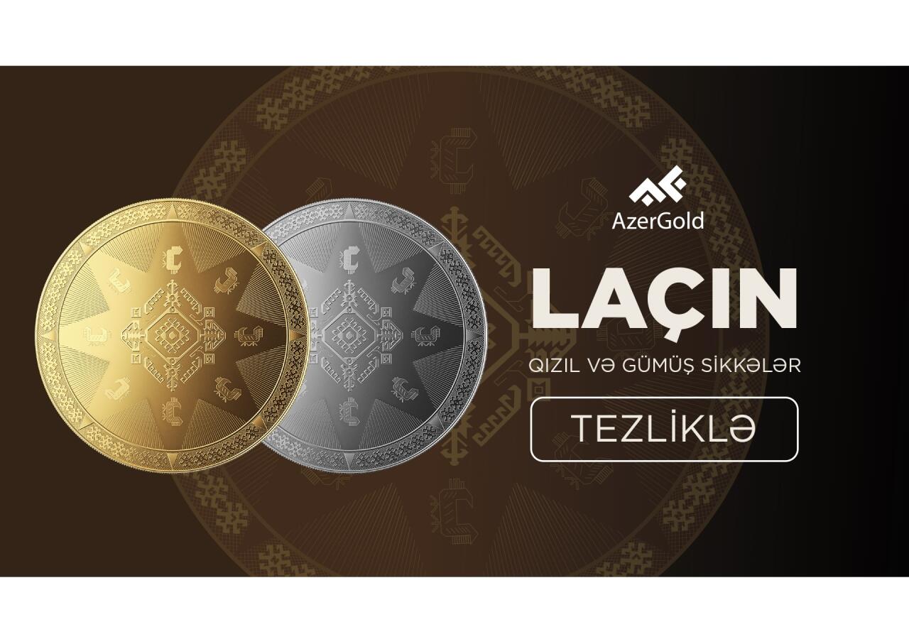 “AzerGold"un növbəti xatirə sikkəsi Laçına həsr olunacaq