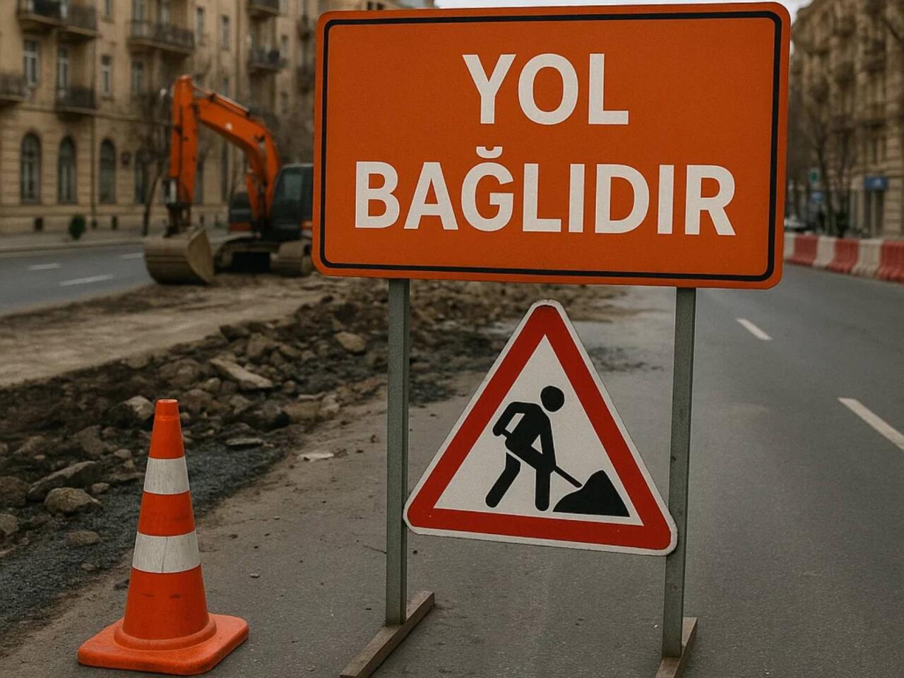 Bu yol tam bağlanacaq  Sürücülərin nəzərinə!