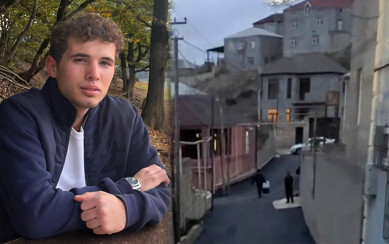 Faciəli şəkildə &ouml;lən Eltacın yığdığı pulla k&uuml;&ccedil;əyə asfalt salındı 