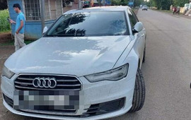 Xanım Nəsirovanı "Audi" vurdu  Avtobusdan düşdüyü an... 
