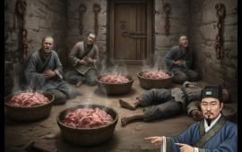 Qədim &Ccedil;in işgəncəsi  Əsirlərə 4 həftə yeməyə ancaq ət verirdilər