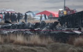 Qəzaya uğrayan"C130" təyyarəsi partladılıb?  Hesabat