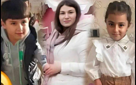 Yanğında &ouml;lənlərdən FOTOları