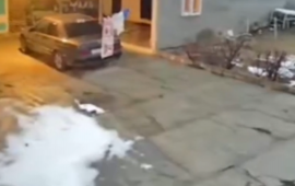 Ağsudakı zəlzələnin  Anbaan