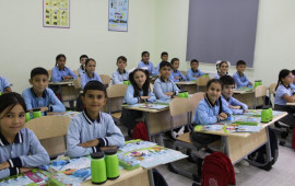 Heydər Əliyev Fondu tərəfindən Samuxda inşa olunan yeni məktəb binası istifadəyə verilib