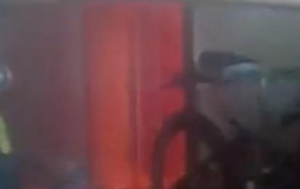 4 nəfərin həlak olduğu yanğından g&ouml;r&uuml;nt&uuml;lər 