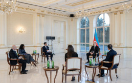 İlham Əliyev: Co Bayden 907ci d&uuml;zəlişin qəbul edilməsində &ccedil;ox b&ouml;y&uuml;k fəallıq g&ouml;stərib