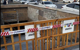 Bu stansiyanın çıxışlarından biri bağlandı 