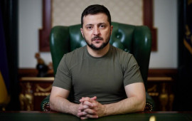 Rusiya Odessada SOCARın neft bazasına qəsdən hücum edib  Zelenski