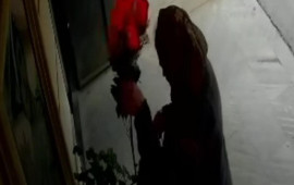 Şəhidin büstü üzərindəki gülləri oğurlayan qadın tapıldı
