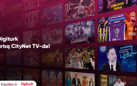 Türkiyənin premium televiziya platforması “Digiturk” artıq “CityNet TV”də