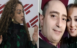 Ofelya ərinin maşınını n&uuml;mayiş etdirdi 