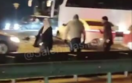 Yeni Yasamalda zəncirvari qəza: Yol buz bağlayıb 