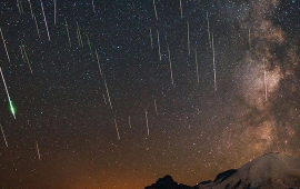 Dekabrın 17dək Geminid meteor yağışı m&uuml;şahidə olunacaq