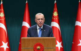 Ərdoğan Azərbaycanı Milli Qurtuluş Günü münasibətilə təbrik edib