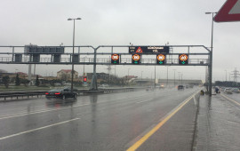 Bu yolda s&uuml;rət həddi endirildi