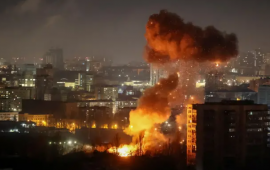 Kiyevə ballistik raket hücumu  Ölənlər və yaralananlar var