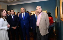 Azərbaycan Milli İncəsənət Muzeyində &ldquo;Mirzə Qədim İrəvani: 200 illik sənət salnaməsi&rdquo; sərgisinin a&ccedil;ılış mərasimi ke&ccedil;irilib &ndash; FOTO