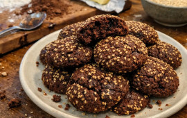 &Ccedil;&ouml;l&uuml; k&uuml;nc&uuml;tl&uuml; xırtıldayan, i&ccedil;i yumşaq kakaolu pe&ccedil;enye