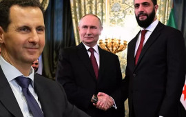 Şara Putinlə görüşdüyü vaxt Əsəd görün nə ilə məşğul imiş