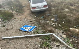 Avtomobil qoyun s&uuml;r&uuml;s&uuml;nə &ccedil;ırpıldı, Onlarla heyvan tələf oldu  FOTO